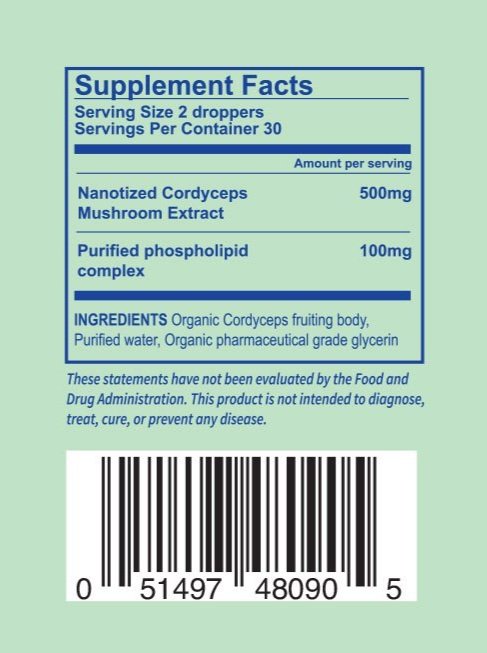 Cordyceps Mushroom Drops
